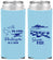 Custom Wedding Neoprene Slim Can Coolers - Fiji | 525