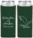 Custom Wedding Neoprene Slim Can Coolers - Mexico | 534