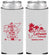 Custom Wedding Neoprene Slim Can Coolers - Cayman Island | 545