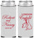 Custom Wedding Neoprene Slim Can Coolers - England | 548