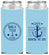 Custom Wedding Neoprene Slim Can Coolers - Anchor The Soul | 558