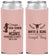 Custom Bachelorette Neoprene Slim Can Coolers - Boots And Bling | 60023