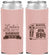 Custom Bachelorette Neoprene Slim Can Coolers - Boots Bouquets Bbq | 60035