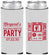 Custom Bachelorette Neoprene Slim Can Coolers - Video Games | 60039