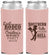 Custom Bachelorette Neoprene Slim Can Coolers - Raising Hell Last Rodeo | 60042