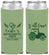 Custom Bachelorette Neoprene Slim Can Coolers - Tractor Farm | 60070
