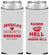 Custom Bachelorette Neoprene Slim Can Coolers - Raising A Little Hell | 60106