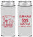 Custom Bachelorette Neoprene Slim Can Coolers - Lets Get Wasted | 60119