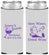 Custom Bachelorette Neoprene Slim Can Coolers - Save Water Drink Wine | 60120