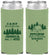 Custom Bachelorette Neoprene Slim Can Coolers - Camping | 60124