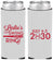 Custom Bachelorette Neoprene Slim Can Coolers - Last Swing Before Ring | 60128