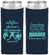 Custom Bachelorette Neoprene Slim Can Coolers - Something Borrowed | 60132