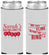 Custom Bachelorette Neoprene Slim Can Coolers - Last Fling Before Rings | 60140