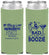 Custom Bachelorette Neoprene Slim Can Coolers - Bad And Boozie | 60155