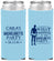 Custom Bachelorette Neoprene Slim Can Coolers - What Happens | 60172