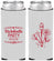 Custom Bachelorette Neoprene Slim Can Coolers - Flowers | 60174