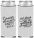 Custom Bachelorette Neoprene Slim Can Coolers - Eat Drink Getting Married | 60181
