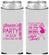 Custom Bachelorette Neoprene Slim Can Coolers - Drink The Night Away | 60182