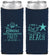 Custom Bachelorette Neoprene Slim Can Coolers - Beach | 60183