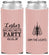 Custom Bachelorette Neoprene Slim Can Coolers - Lights | 60188