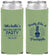 Custom Bachelorette Neoprene Slim Can Coolers - Party Like A Pineapple | 60193