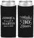 Custom Anniversary Neoprene Slim Can Coolers - Cheers To 30 Years | 80003