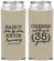 Custom Anniversary Neoprene Slim Can Coolers - Cheers To 35 Years | 80004