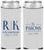 Custom Anniversary Neoprene Slim Can Coolers - 20th Wedding | 80021