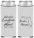 Custom Anniversary Neoprene Slim Can Coolers - 20th Wedding | 80031