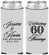 Custom Anniversary Neoprene Slim Can Coolers - 60 Years Of Marriage | 80039
