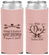 Custom Baby Shower Neoprene Slim Can Coolers - It’s A Doe Antler | 90001