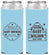 Custom Baby Shower Neoprene Slim Can Coolers - Gender Reveal Buck Or Doe | 90002