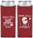 Custom Baby Shower Neoprene Slim Can Coolers - Beers Bbq Babies | 90006