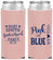 Custom Baby Shower Neoprene Slim Can Coolers - Gender Reveal Pink Or Blue | 90012
