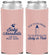 Custom Baby Shower Neoprene Slim Can Coolers - Drink Baby In Pink | 90014