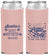 Custom Baby Shower Neoprene Slim Can Coolers - Sweet Little Lady | 90024
