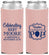 Custom Baby Shower Neoprene Slim Can Coolers - Going To Pop | 90040