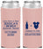 Custom Baby Shower Neoprene Slim Can Coolers - Due Date Almost Here | 90052