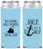 Custom Baby Shower Neoprene Slim Can Coolers - Nautical Ahoy It’s A Boy | 90055