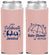 Custom Baby Shower Neoprene Slim Can Coolers - Elephant Lets Celebrate | 90058