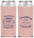 Custom Baby Shower Neoprene Slim Can Coolers - Sweet Little Lady | 90061