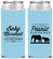 Custom Baby Shower Neoprene Slim Can Coolers - Peanut On The Way | 90062
