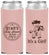 Custom Baby Shower Neoprene Slim Can Coolers - Horse It’s A Girl | 90077