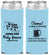 Custom Baby Shower Neoprene Slim Can Coolers - Made In The Usa | 90079