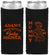 Custom Baby Shower Neoprene Slim Can Coolers - Mummy To Be Halloween | 90087