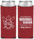 Custom Baby Shower Neoprene Slim Can Coolers - Baseball | 90090