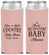 Custom Baby Shower Neoprene Slim Can Coolers - Boot Scootin | 90100