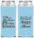 Custom Baby Shower Neoprene Slim Can Coolers - Rodeo Boot Scootin | 90103