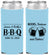 Custom Baby Shower Neoprene Slim Can Coolers - Beers Bbq Babies | 90111