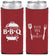 Custom Baby Shower Neoprene Slim Can Coolers - Beers Bbq Babies | 90112